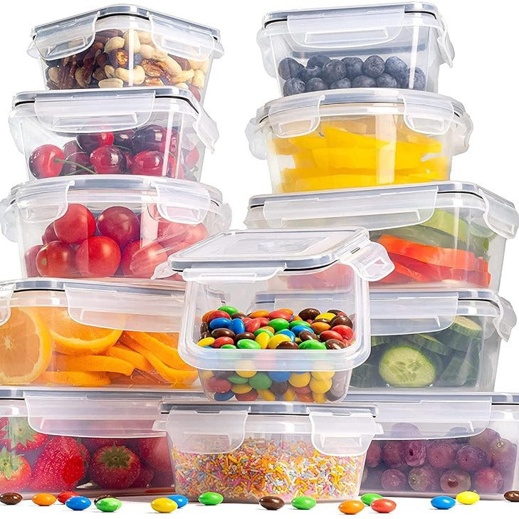 Microwave Safe Food Storage Containers Set