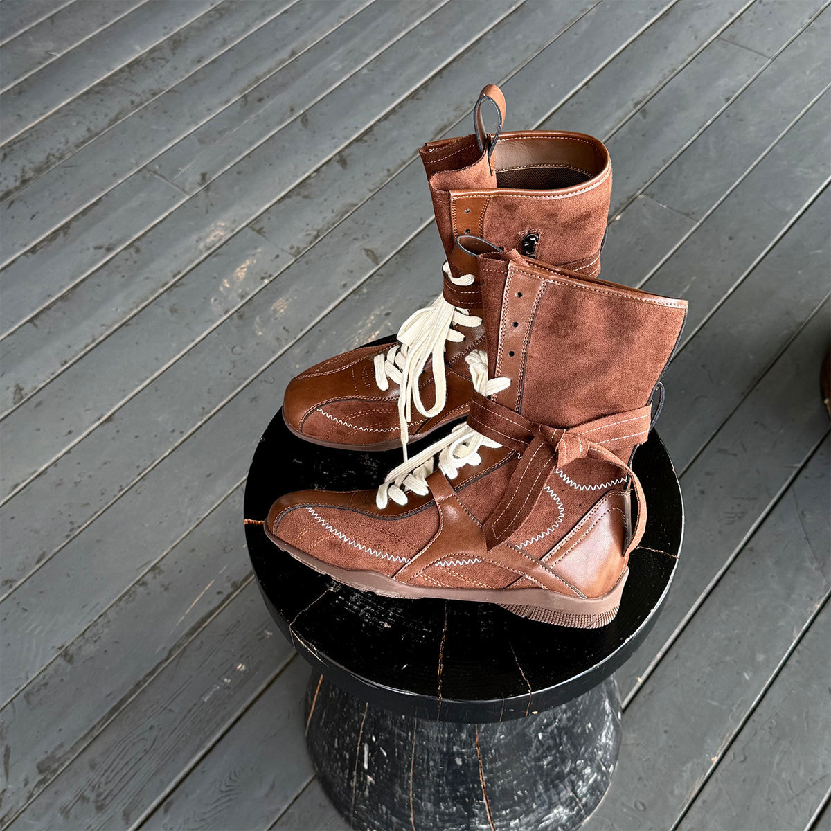 Mid-calf boots