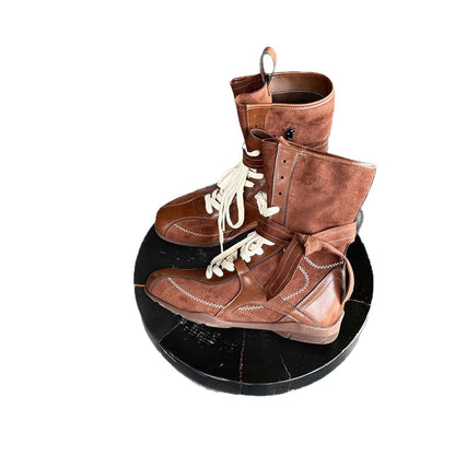 Mid-calf boots