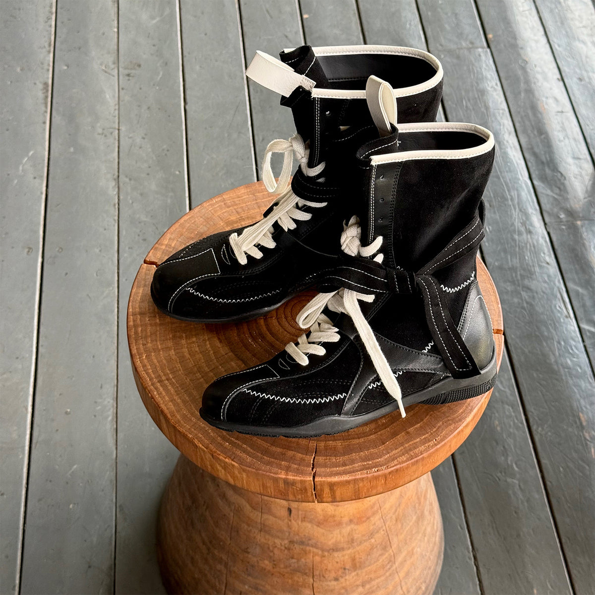 Mid-calf boots