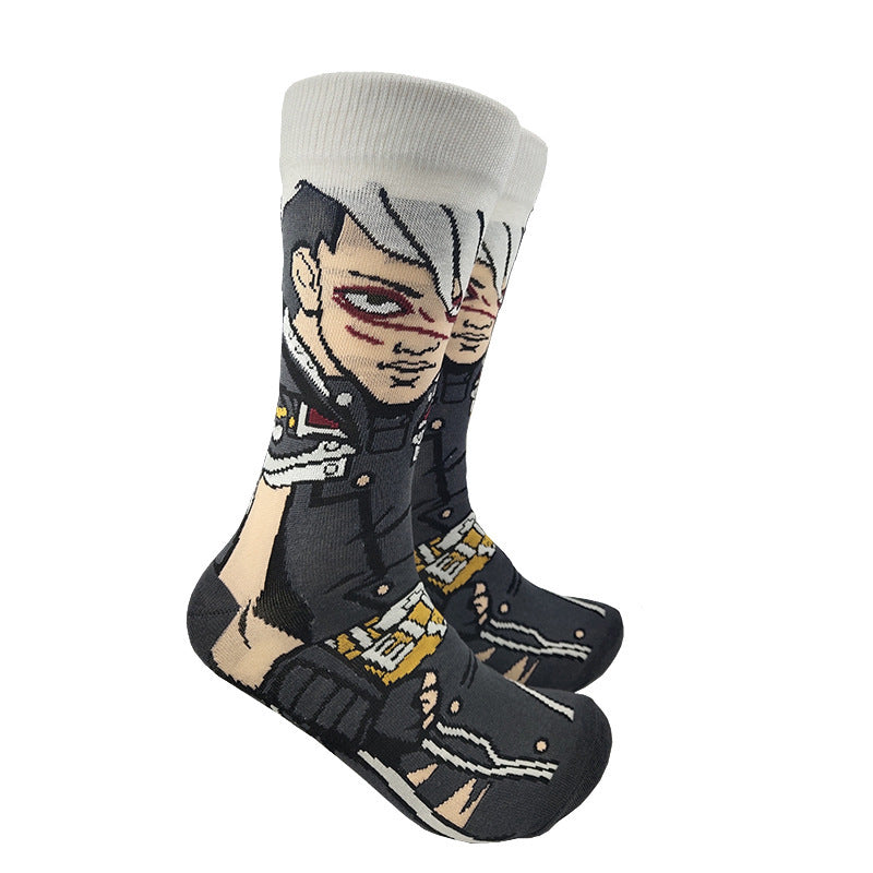 mid-calf socks