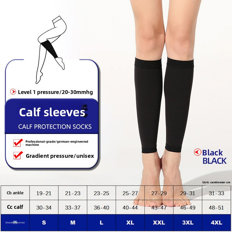Mid-calf to knee-high elastic stockings