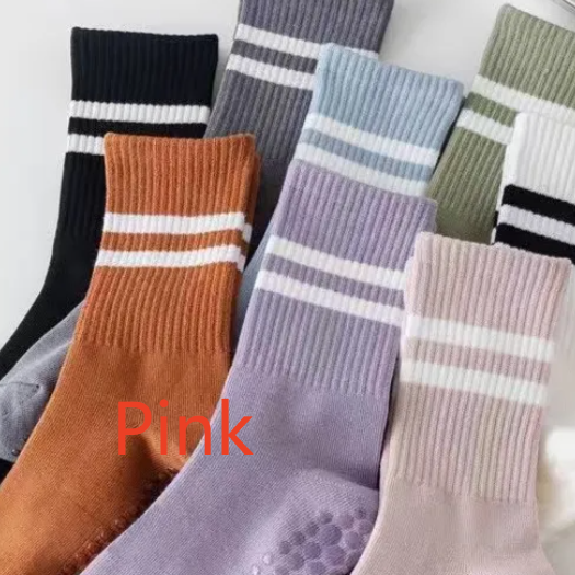 Mid-Calf Yoga Socks