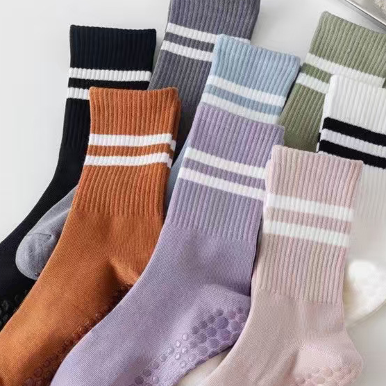 Mid-Calf Yoga Socks