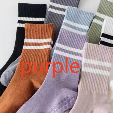 Mid-Calf Yoga Socks