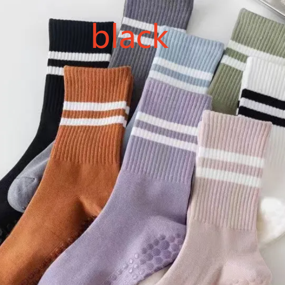 Mid-Calf Yoga Socks