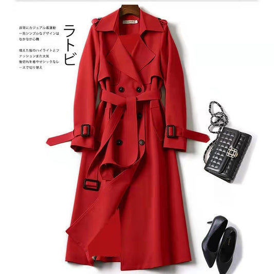 Mid-Length British Style Windbreaker