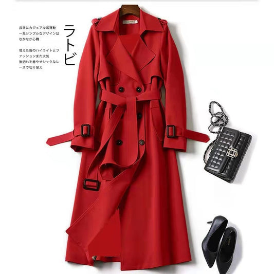 Mid-Length British Style Windbreaker