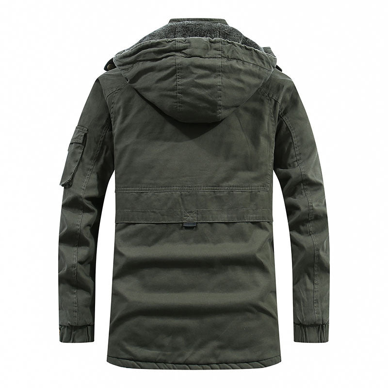 Mid-Length Cotton Jacket