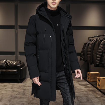 Mid-length military coat
