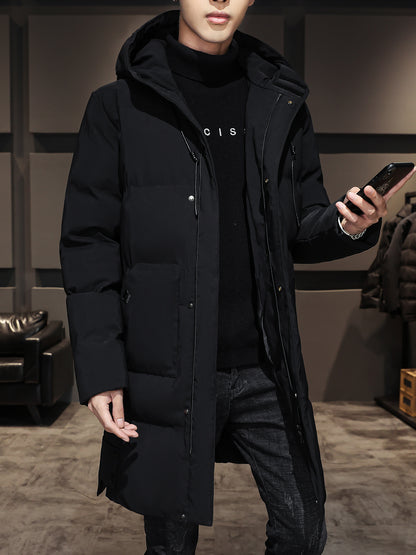 Mid-length military coat