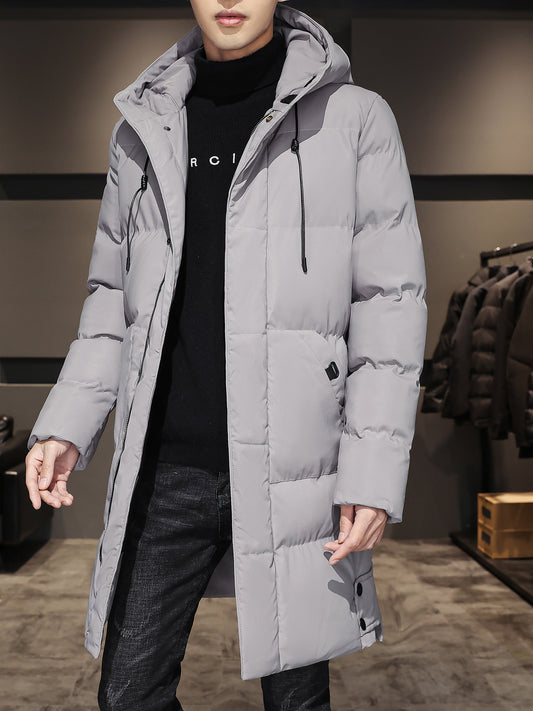 Mid-length military coat