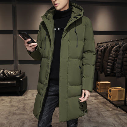 Mid-length military coat