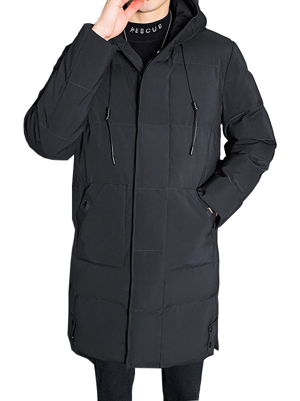 Mid-length military coat