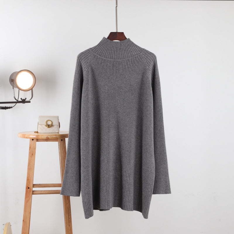 mid-length sweater