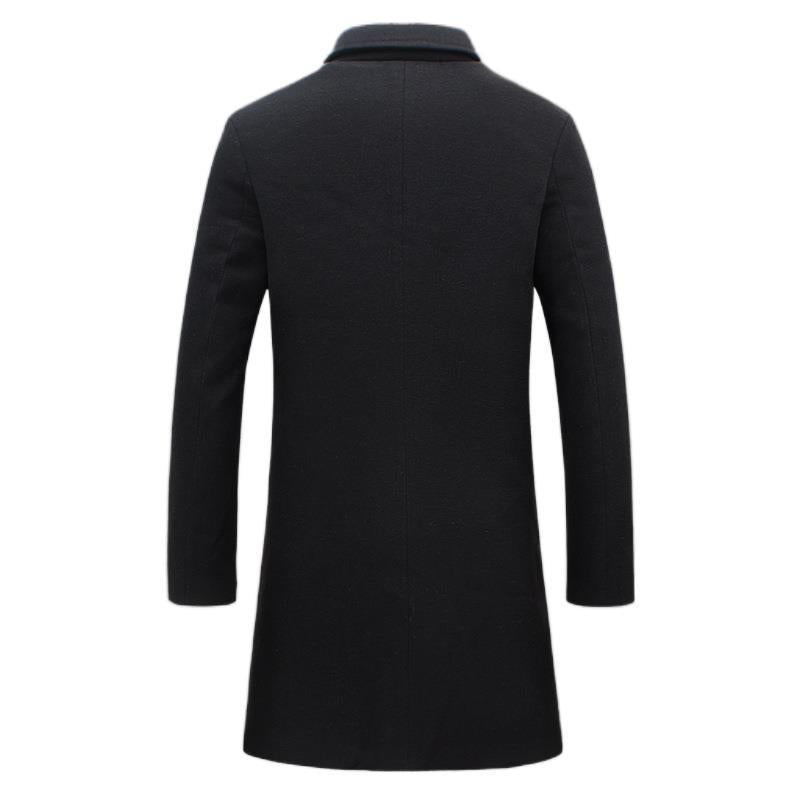 Mid-length trench coat