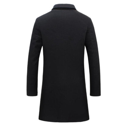 Mid-length trench coat
