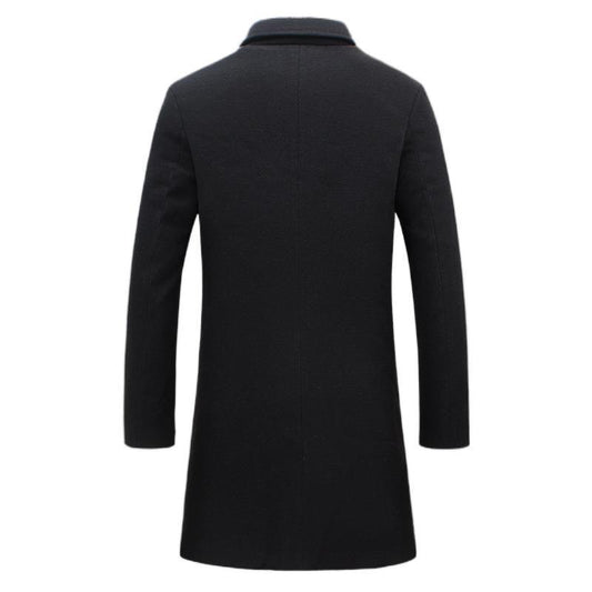 Mid-length trench coat
