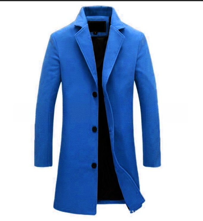 Mid-length trench coat