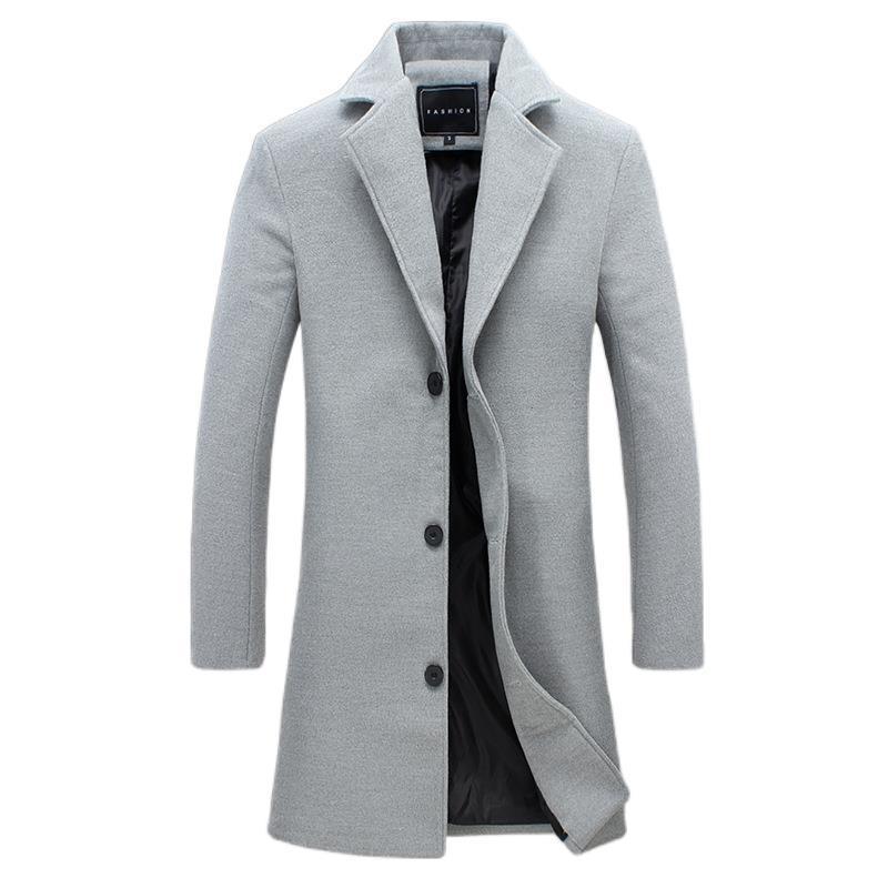 Mid-length trench coat
