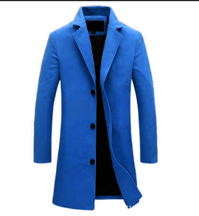 Mid-length trench coat