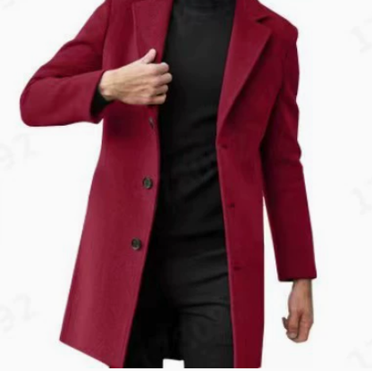 Mid-length trench coat