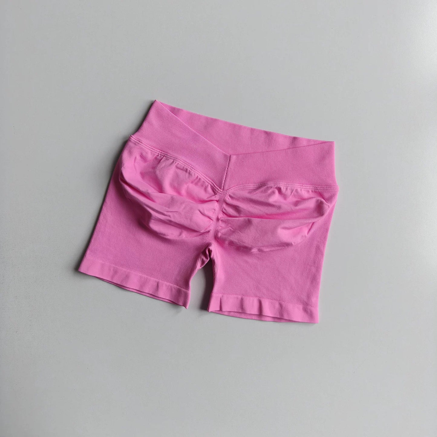 Mid Waist Butt Lifting Yoga Shorts