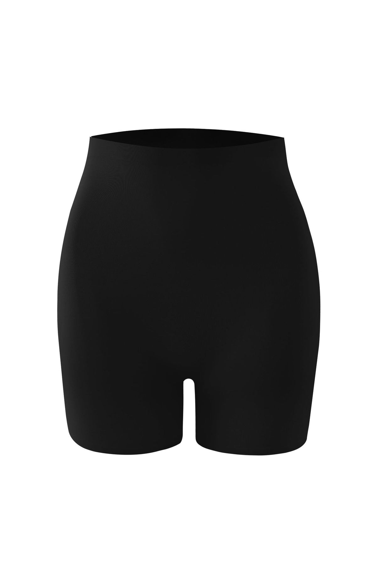 Mid-waist flat-angled seamless safety pants