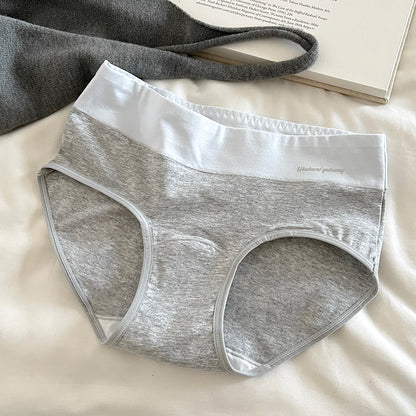 Mid Waist Seamless Briefs