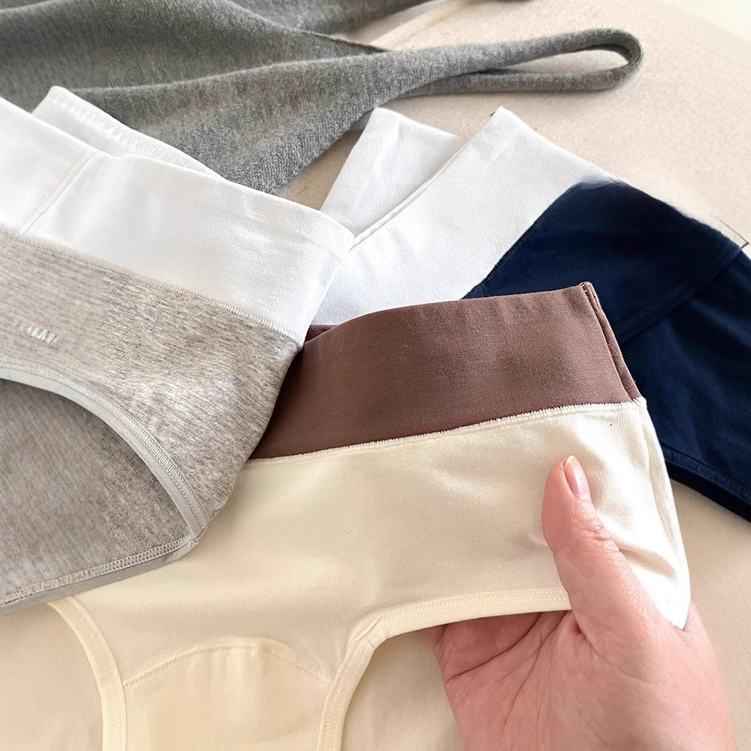 Mid Waist Seamless Briefs