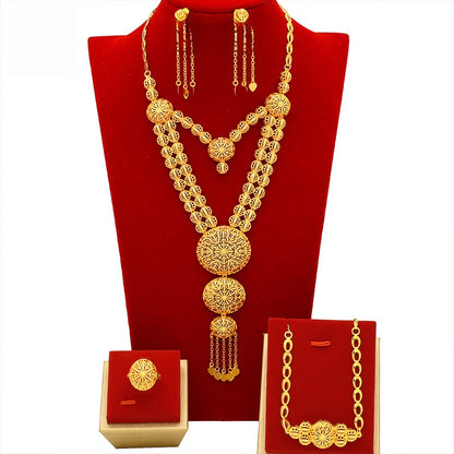Middle Eastern Style Gold Plated Jewelry Set