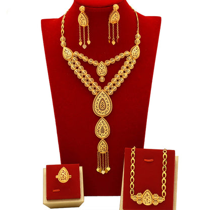 Middle Eastern Style Gold Plated Jewelry Set