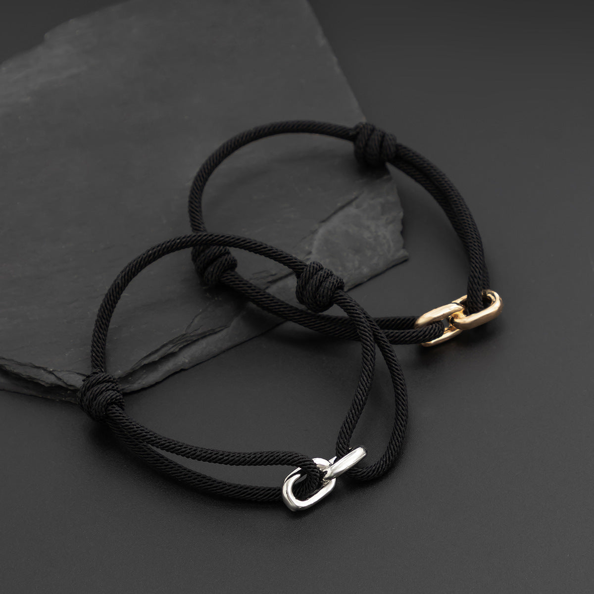 Milanese rope bracelet