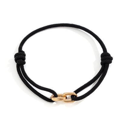 Milanese rope bracelet