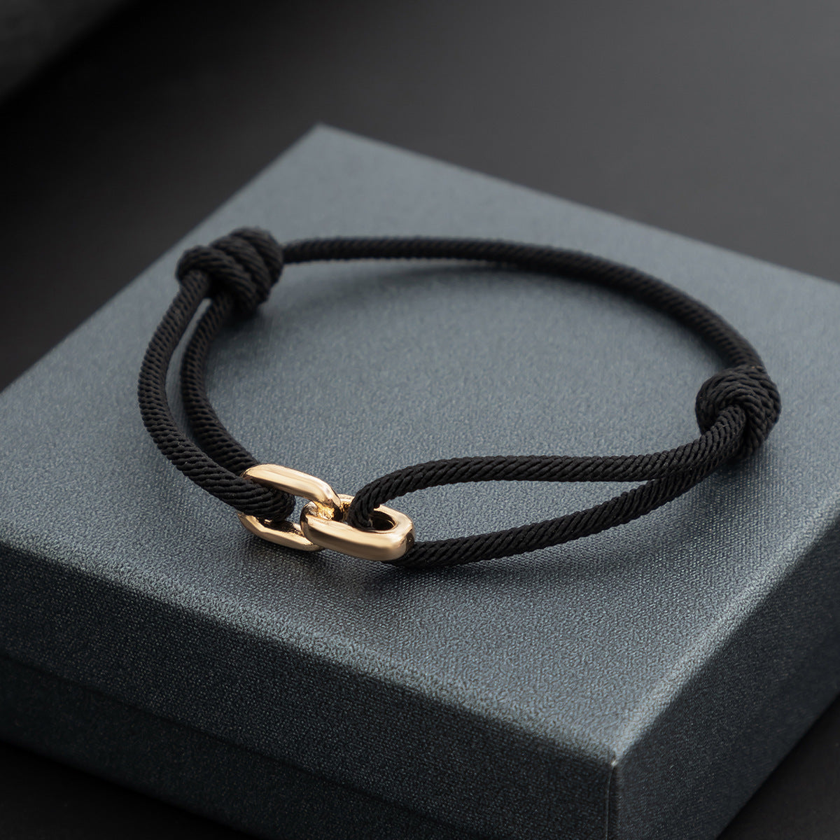Milanese rope bracelet