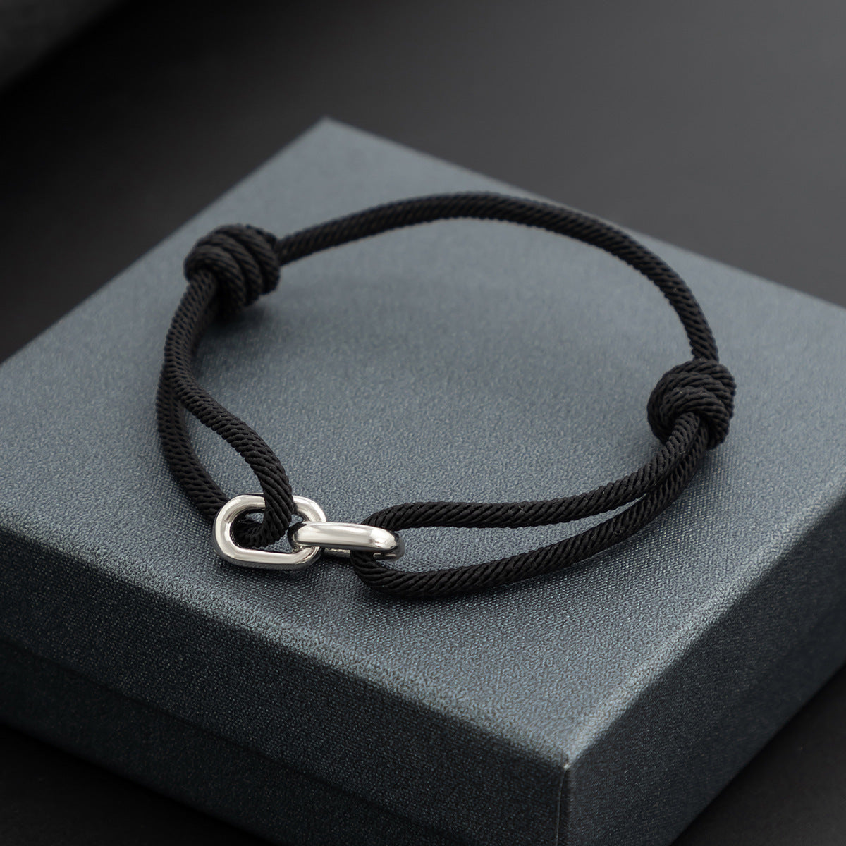 Milanese rope bracelet