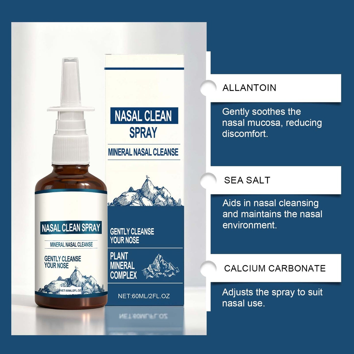 Mild Nasal Cleansing Spray