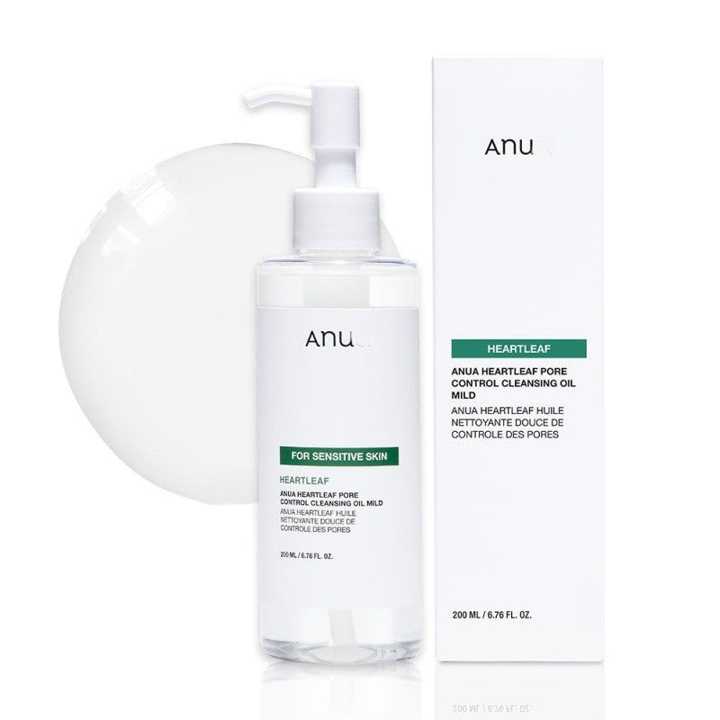 Mild pore-cleansing oil makeup remover