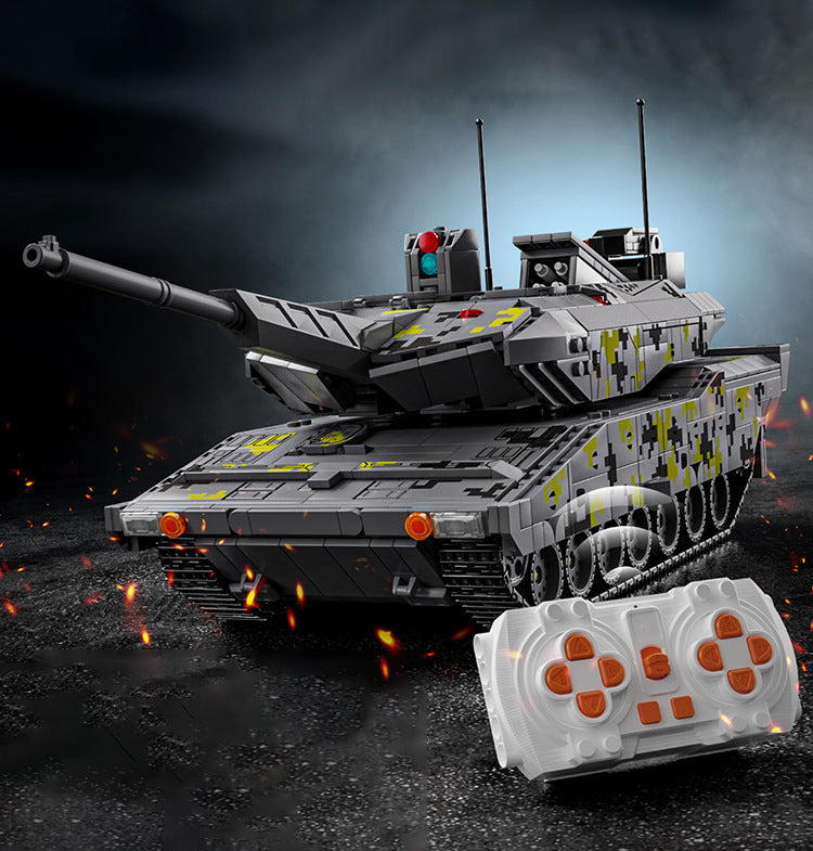 Military Building Blocks M2 Bradley Armored Vehicle Model
