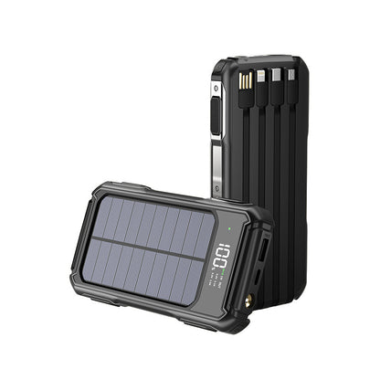 Military Grade Solar Charger with Laser Light