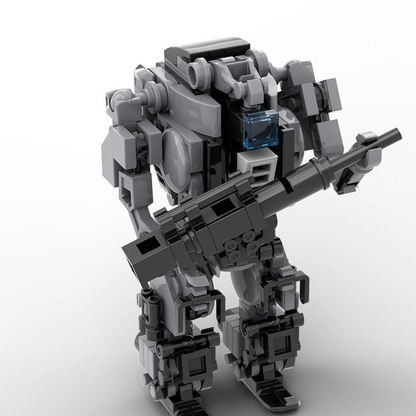 Military Mecha Building Blocks Set