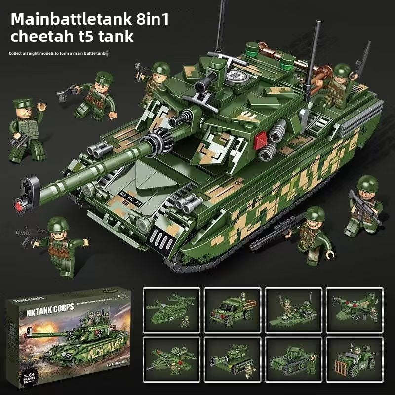 Military Tank Building Blocks