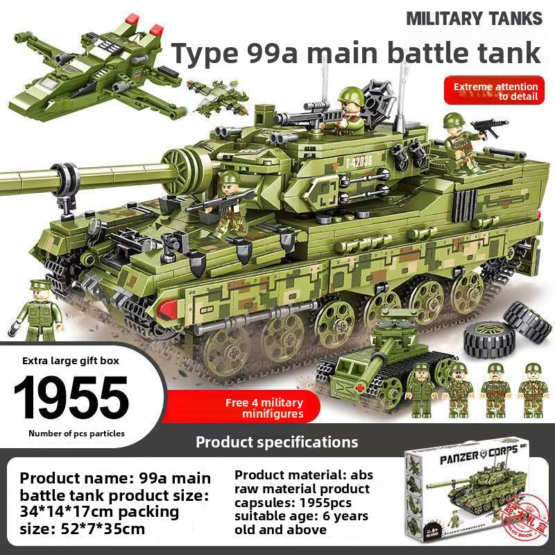Military Tank Building Blocks