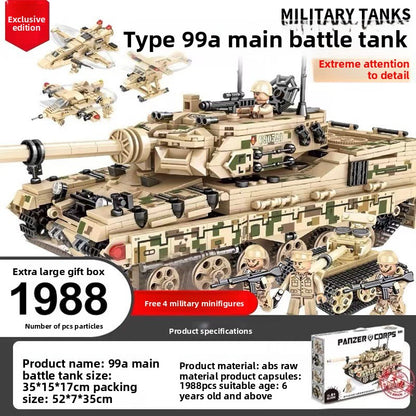 Military Tank Building Blocks
