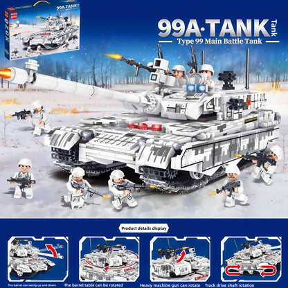 Military Tank Building Blocks