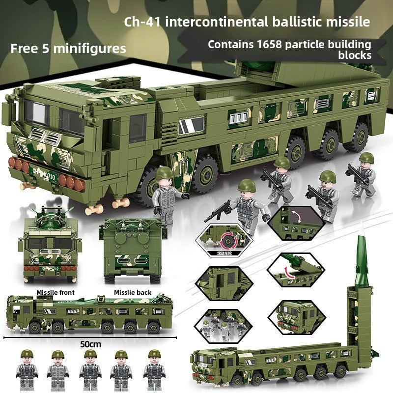 Military Tank Building Blocks