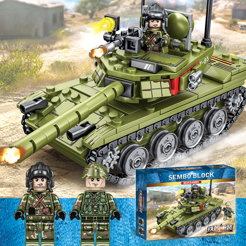 Military Tank Building Blocks