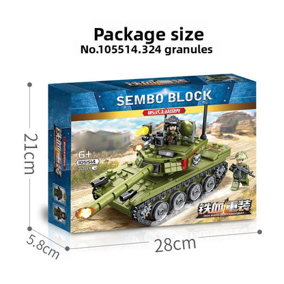 Military Tank Building Blocks