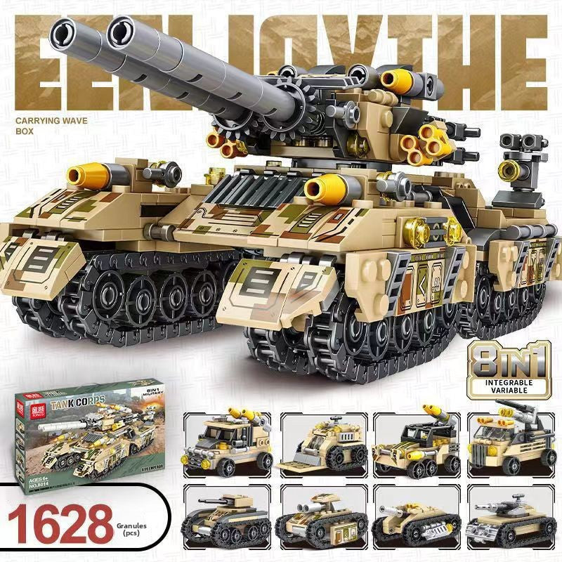 Military Tank Building Blocks