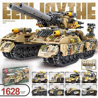 Military Tank Building Blocks